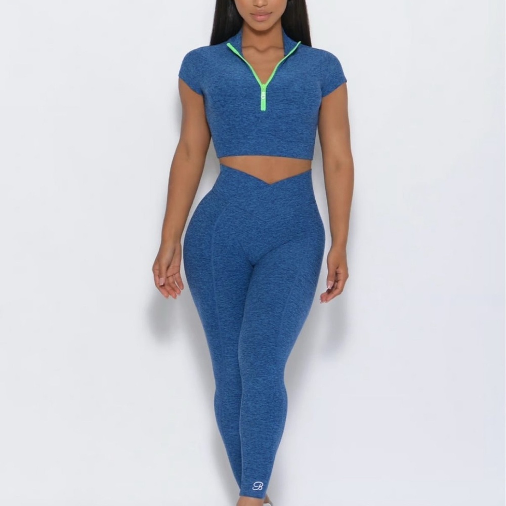 Bombshell Sportswear Heather Blue Set